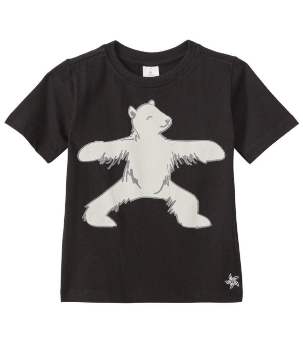 Satva Kids Toddler Organic Warrior Bear Tee Online