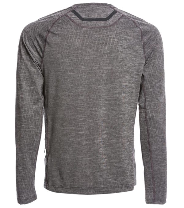 Asics Men s Mesh Long Sleeve Crew Hot on Sale - Image 3