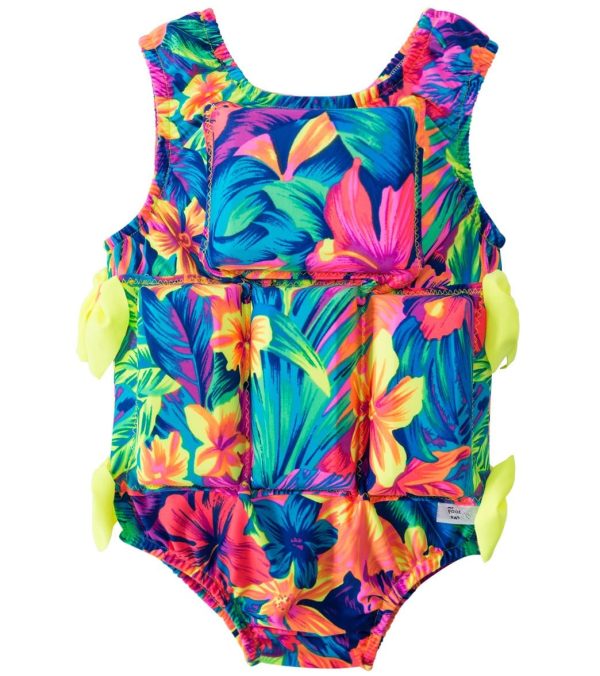 My Pool Pal Girls  Tahitian Floral Floatation Swimsuit For Discount