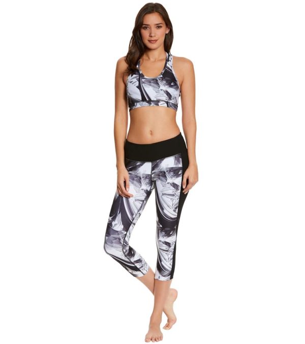 MPG Women s Spark Vitalize 2.0 Print Capri Fitness Tight For Discount - Image 4