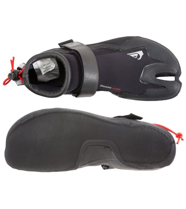 Quiksilver Men s 2mm Highline Performance Split Toe Wetsuit Bootie on Sale - Image 3