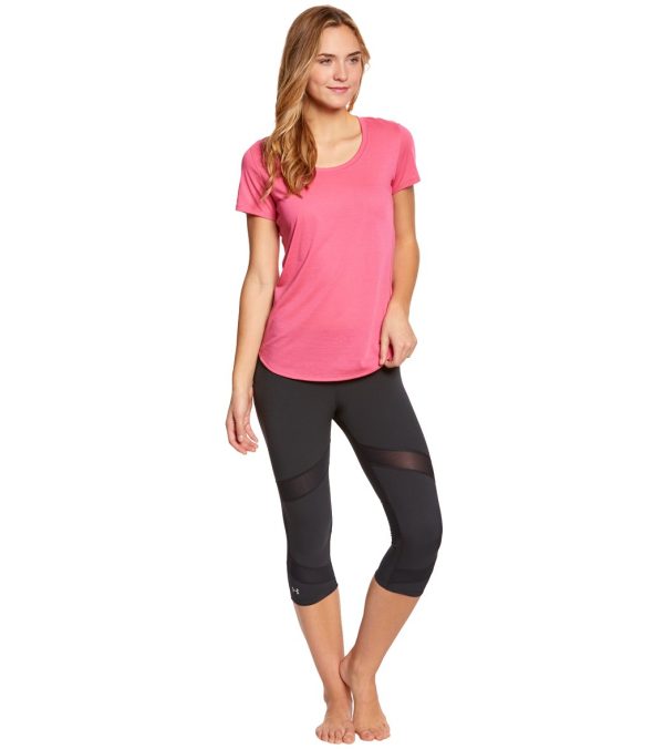 Under Armour Women s Threadborne Streaker Short Sleeve Online now - Image 4