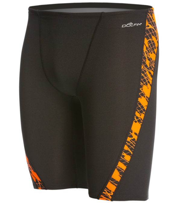 Dolfin Poly Fusion Matrix Spliced Jammer Swimsuit on Sale
