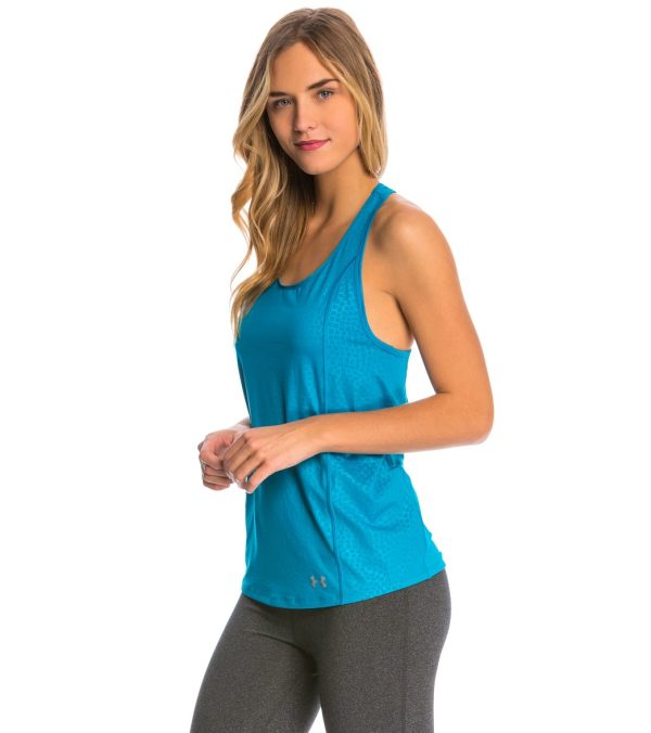 Under Armour Women s CoolSwitch Trail Tank Hot on Sale - Image 2