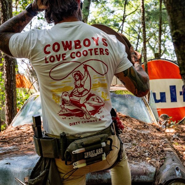 Cowboys Love Cooters Men s T-Shirt Discount - Image 3